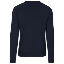 Mens Long Sleeve Meta Low Pill Jersey Navy Back